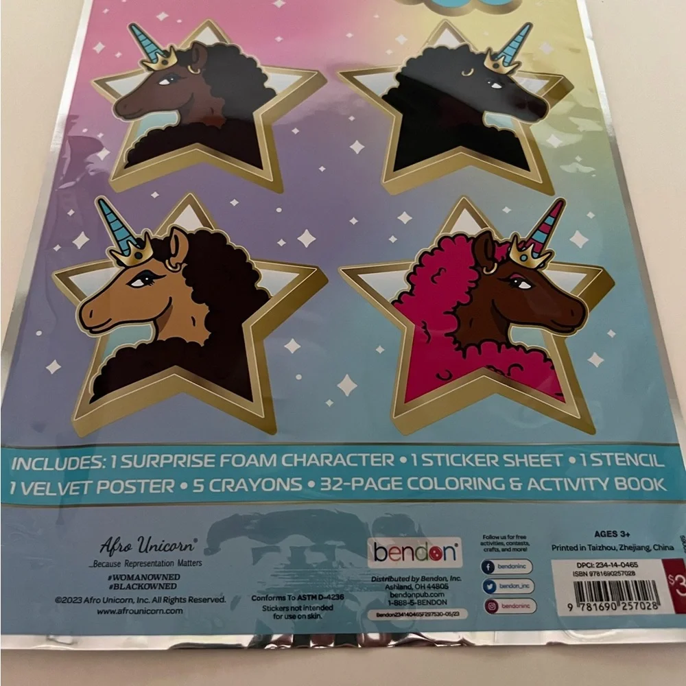 Bendon Unicorn Surprise Play Pack - Brown and Black